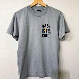 1980s Sleep All Day Party All Night Crue T-Shirt